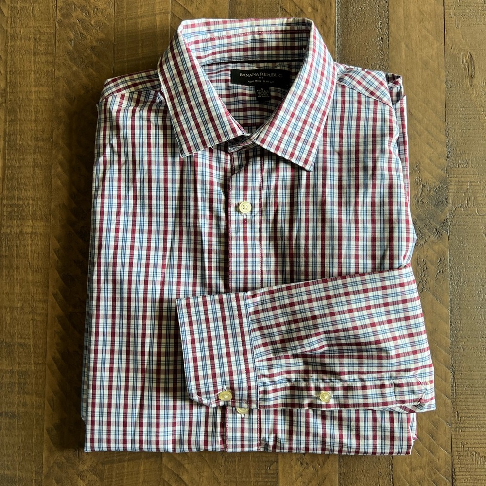Banana Republic | Men's Non-Iron Slim Fit Shirt